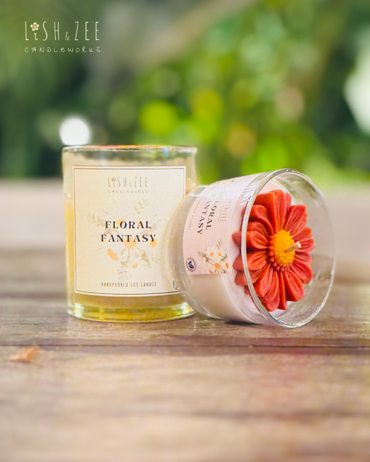 Floral Fantasy Jar Candle